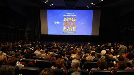 Une projection du festival du film francophone d'Angoulême (août 2014)
 (Renaud Joubert / La Charente libre / PhotoPQR / MAXPPP)