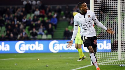 Alassane Pléa, buteur contre Metz