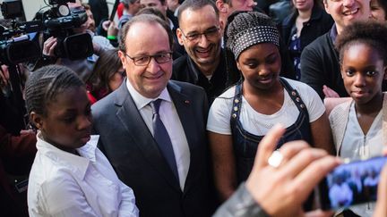  (François Hollande, ce lundi, lors du lancement de la semaine nationale contre le racisme et l'antisémitime © maxPPP)