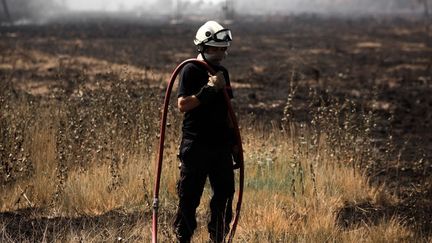 Incendies en Gironde : à Landiras, le feu brûle toujours