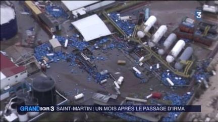 L'île de Saint-Martin a été dévastée par l'ouragan Irma. (FRANCE 3)