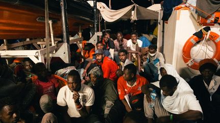 Le Lifeline&nbsp;transporte à son bord 233 migrants.&nbsp; (AFP PHOTO / FELIX WEISS / MISSION LIFELINE E. V.)