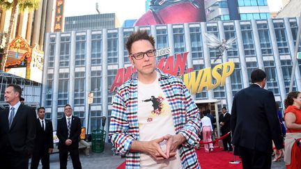 Un mois plus tôt, le 25 juin, James Gunn assistait à la première du dernier Marvel, "Ant-Man et la Guêpe"
 (ALBERTO E. RODRIGUEZ / GETTY IMAGES NORTH AMERICA / AFP)