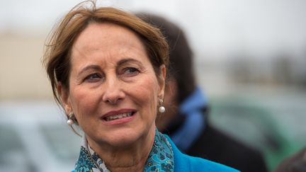 Ségolène Royal, le 26 février 2017, à Boulogne-sur-Mer (Pas-de-Calais). (PHILIPPE HUGUEN / AFP)