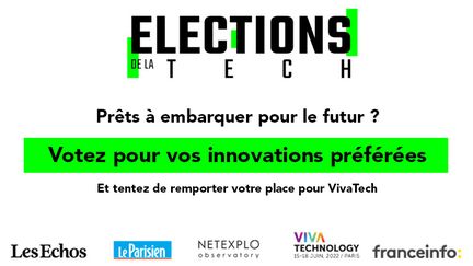 Votez pour vos innovations préférées jusqu'au 5 juin.&nbsp; (Les Elections de la tech)