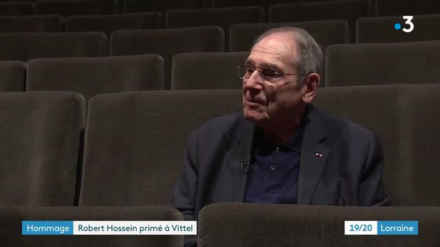 Robert Hossein primé à Vittel