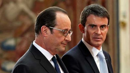 &nbsp; (Le président François Hollande et son Premier ministre Manuel Valls. Photo d'illustration © Maxppp)