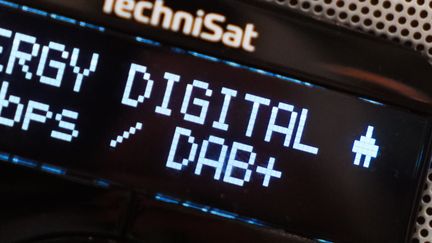 Une radio allemande diffusée sur un appareil DAB+. (MAXPPP)