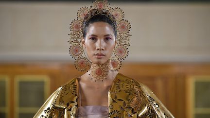 Défilé&nbsp;Maurizio Galante haute couture automne-hiver 2019-20 lors de la semaine de la mode parisienne, le 30 juin 2019 (KRISTY SPAROW / GETTY IMAGES EUROPE)