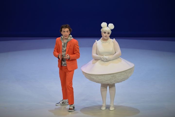 "Le voyage dans la Lune" à l'Opéra Comique, Paris, le 20 janvier 2023. (STEFAN BRION)