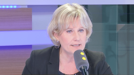 Nadine Morano sur franceinfo, le 10 novembre 2016 (FRANCEINFO / RADIOFRANCE)