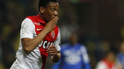 Anthony Martial sous son désormais ex-maillot de Monaco (VALERY HACHE / AFP)