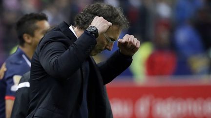 L'entraîneur du PSG, Laurent Blanc