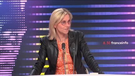 Agnès Pannier-Runacher, sur franceinfo mardi 5 juillet 2022. (FRANCEINFO / RADIOFRANCE)