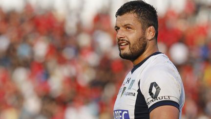 Le troisième ligne et international français de l'ASM Clermont Auvergne, Damien Chouly. (PHILIPPE LAURENSON / BLUEPIX)