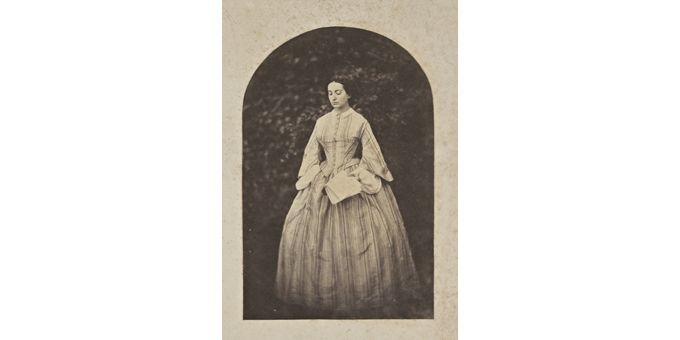 Portrait d&#039;Adèle Hugo, attribué à Charles Hugo ou Auguste Vacquerie, vers 1855
 (Christie&#039;s Images Limited 2012)