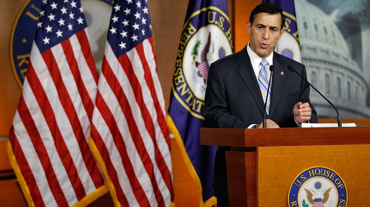 Le repr&eacute;sentant Darrell Issa, le 28 mai 2010, au Capitole, &agrave; Washington DC. (ALEX WONG / GETTY IMAGES NORTH AMERICA)