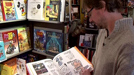 Emmanuel Dève libraire à Limoges
 (France3/culturebox)