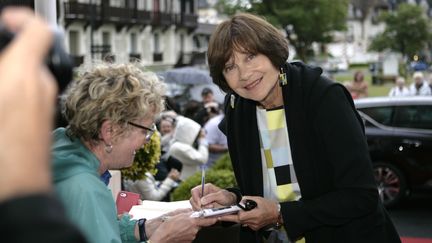 Séance d'autographes avant la première grande soirée du festival
 (Bernard A. Brun)