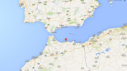 L'épicentre du séisme, survenu le 25 janvier, a été localisé au sud de la ville espagnole de Malaga et au nord de la ville marocaine d'Al Hoceïma. (GOOGLE MAPS)