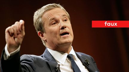 Nicolas Dupont-Aignan affirme que le boeuf aux hormones canadien arrive en France (MAXPPP)