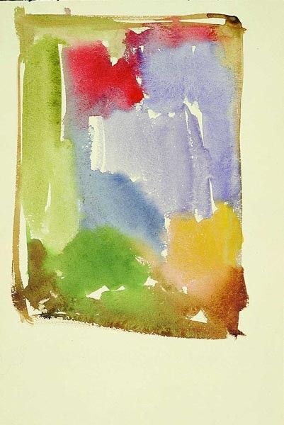 SANS TITRE, 1922 / 27.60 X 18.20 cm, AQUARELLE sur PAPIER
 (Fondation Hartung / Bergman)