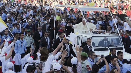 &nbsp; (Après Amman samedi, le pape François sera à Bethléem dimanche dans le cadre de son pèlerinage en Terre sainte © REUTERS/Muhammad Hamed)