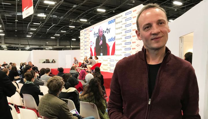 Le romancier François Bégaudeau, salon Livre Paris, 16 mars 2019
 (Laurence Houot / Culturebox)