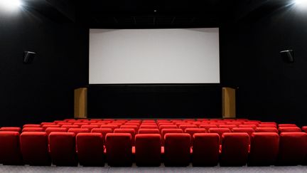 Salle de cinéma à Lorient (Morbihan), juin 2021 (MAUD DUPUY / HANS LUCAS VIA AFP)