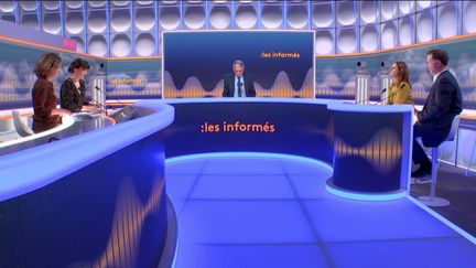 Jean-François Achilli présente les informés de 20h à 21h sur franceinfo.&nbsp; (FRANCEINFO / RADIOFRANCE)