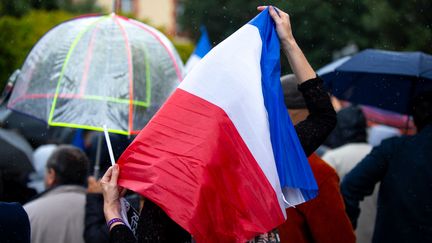 Le rapport annuel de la CNCDH relève une forte hausse des actes racistes en France en 2023 (photo d'illustration). (PAUL ROQUECAVE / HANS LUCAS / AFP)