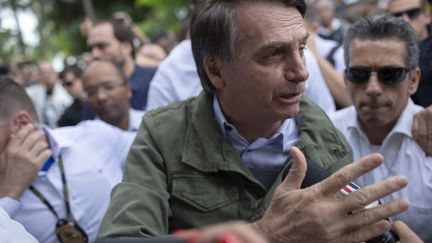 Jair Bolsonaro, à Rio de Janeiro, le 28 octobre 2018. (MAURO PIMENTEL / AFP)