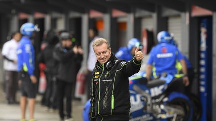 Hervé Poncharal, patron de Tech 3, écurie de motos. (GIGI SOLDANO / DPPI MEDIA)