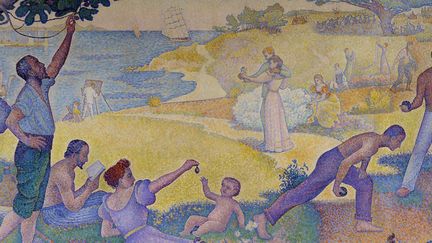 "Au temps  de l'harmonie" de Paul Signac
 (Bertrand Guay / AFP)