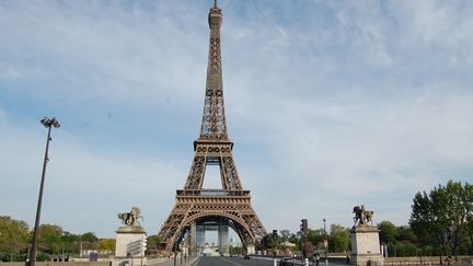 La tour Eiffel en avril 2020 (CLÉMENCE GOURDON NEGRINI / FRANCE BLEU PARIS / RADIO FRANCE)