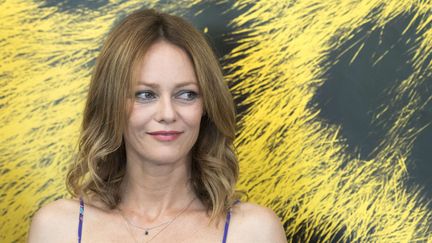 Vanessa Paradis, le 7 août 2017 à Locarno (Suisse). (URS FLUEELER / AP / SIPA)