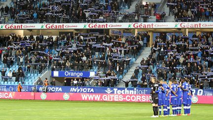 Les tribunes du stade de Furiani  (PASCAL POCHARD-CASABIANCA / AFP)