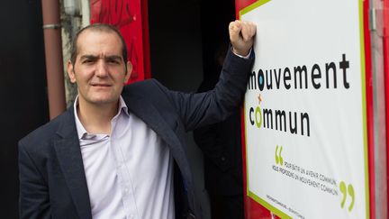 Le député PS Pouria Amirshahi, le 8 novembre 2015 à Montreuil (Seine-Saint-Denis), à l'occasion du lancement du rassemblement "Mouvement commun". (MAXPPP)