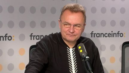 Andriy Sadovy, maire de Lviv, ville de l'ouest de l'Ukraine. (RADIO FRANCE)