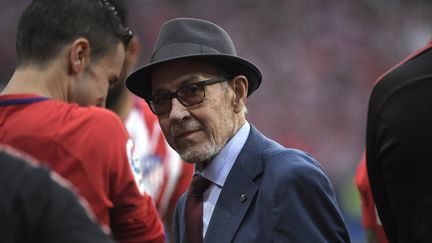 Manuel Briñas, le 14 février 2019, au&nbsp;Wanda Metropolitano, à Madrid (Espagne). (GABRIEL BOUYS / AFP)