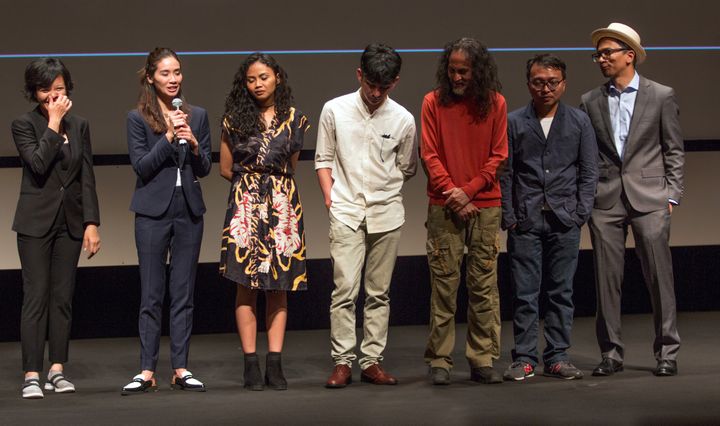 L'équipe du film à Cannes le 24 mai 2017
 (Jean-François Lixon)