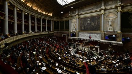 8 Français sur 10 jugent qu'une réforme constitutionnelle serait utile pour la France, selon un sondage Odoxa-Dentsu Consulting pour franceinfo et "Le Figaro", publié jeudi 8 mars 2018. (PHILIPPE LOPEZ / AFP)