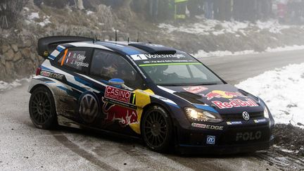 Sébastien Ogier au volant de sa Volkswagen