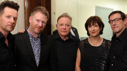 Le groupe electro-pop New Order sortira un album en septembre
 (Dimitrios Kambouris / GETTY IMAGES NORTH AMERICA / AFP)