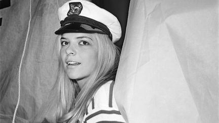 France Gall, le 17 janvier 1968, au Centre des nouvelles industries et technologies (CNIT) à Paris.&nbsp; (STR / AFP)