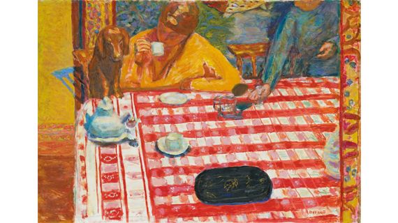 Pierre Bonnard, "Le Caf&eacute;", 1915.&nbsp;Huile sur toile, 73 &times; 106,4 cm.Tate, Don de Sir Michael Sadler par l&rsquo;entremise&nbsp;d&rsquo;Art Fund 1941. (PHOTO: &copy; 2012, TATE, LONDON&copy; 2012, PROLITTERIS, ZURICH)