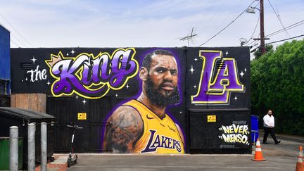 LeBron James LA (FREDERIC J. BROWN / AFP)