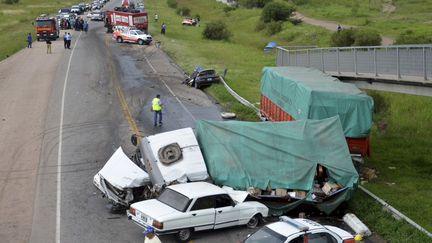 Le camion d'assistance de la voiture de Lionel Baud, impliqué dans un nouvel accident mortel