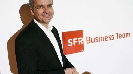 Le patron de SFR, Franck Esser, &agrave; Paris le 21 janvier 2010. (MEIGNEUX / SIPA)