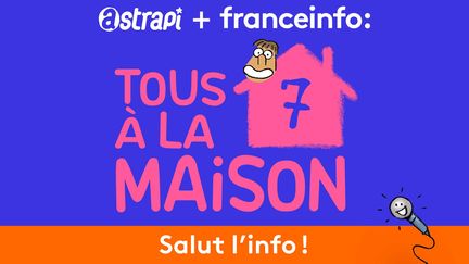 Nouvel épisode de&nbsp;notre émission spéciale "Tous à la maison" du podcast Salut l'info !, à retrouver du lundi au vendredi sur la radio franceinfo à 15h21, 19h51 et 22h51. (ASTRAPI / BAYARD PRESSE)